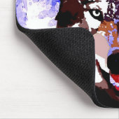 ウルフと満月 マウスパッド (コーナー)