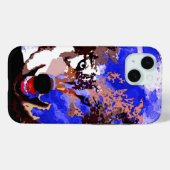 ウルフと満月 Case-Mate iPhoneケース (裏面 (横))