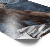 ウルフのポスター フォトプリント            (角)