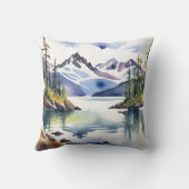 ウルフをテーマにした新しいパックメンバーのベビーギフト クッション (裏面)