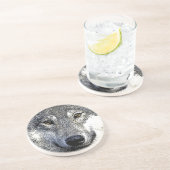 ウルフアイズアートワーク コースター (側面)