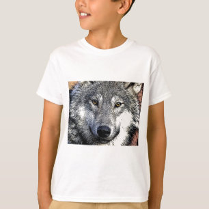 ウルフアイズアートワーク Tシャツ