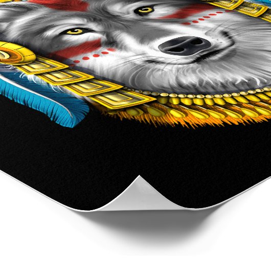 ウルフアステカ戦士 ポスター (角)