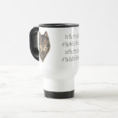 ウルフアンドパック引用文 – アニマルコレクション トラベルマグ (正面左)