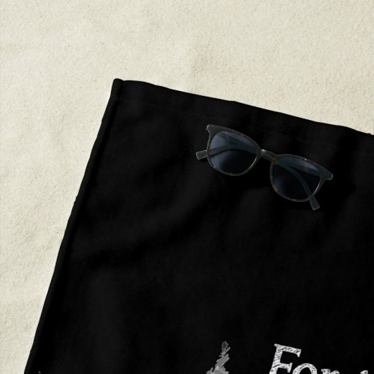 ウルフアンドパック引用文 – アニマルコレクション ビーチタオル (インサイチュ)