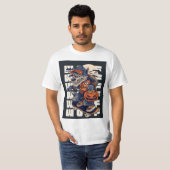 ウルフアートポスター。 Tシャツ (正面フル)