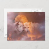 ウルフアートワーク ポストカード (正面/裏面)