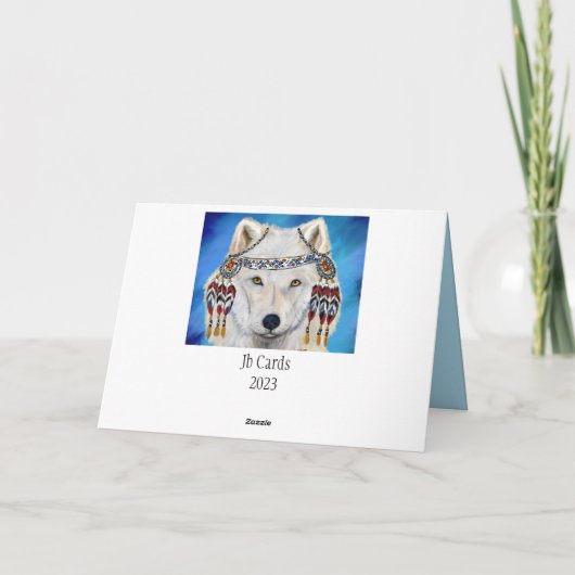 ウルフアート カード (裏面)