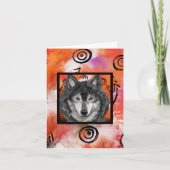 ウルフアート カード (正面)