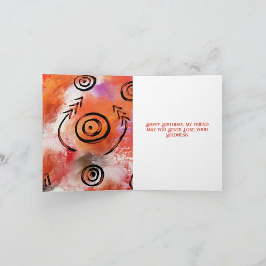 ウルフアート カード (内部)