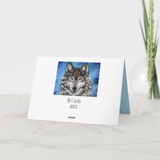 ウルフアート カード (裏面)