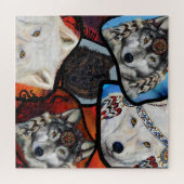 ウルフアート ジグソーパズル (横)