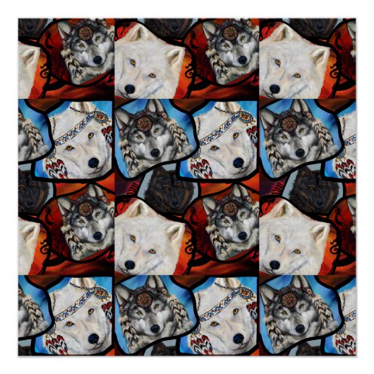 ウルフアート ポスター (正面)