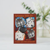 ウルフアート ポストカード (スタンド正面)