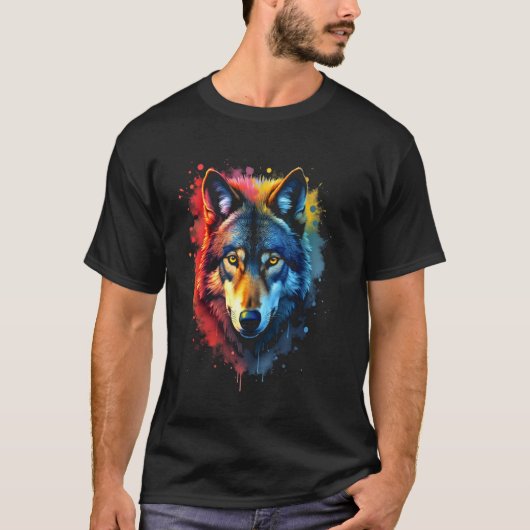 ウルフアート Tシャツ (正面)