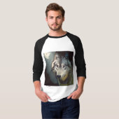 ウルフアートTシャツ Tシャツ (正面フル)