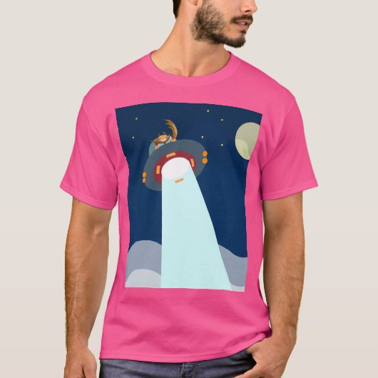 ウルフィUfoウルフ Tシャツ (正面)