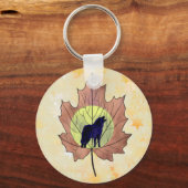 ウルフイムアホルンブラット キーホルダー (正面)