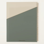 ウルフインザミストウォーターカラープランナー プランナー手帳 (裏面)