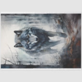 ウルフインフォレスト1デコページ紙 薄葉紙 (正面)