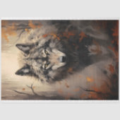 ウルフインフォレスト2デコページ紙 薄葉紙 (正面)