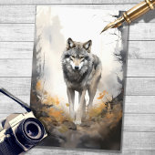 ウルフインフォレスト3デコページ紙 薄葉紙
