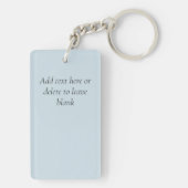 ウルフウィンターキャッスルファンタジー キーホルダー (裏面)