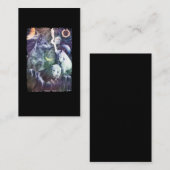 ウルフウィンター銀河系プラネッツ宇宙ウォルフ 名刺 (正面/裏面)