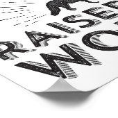 ウルフウォールアート子供部屋&キッズルーム ポスター (角)