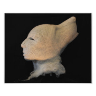 ウルフウーマンプリント フォトプリント           