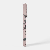 ウルフエレガントとバラiPhone 15 Proケース iPhoneケース (右側面)