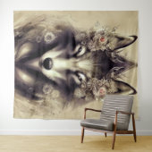ウルフエレガントタペストリー タペストリー (インサイチュ(横))