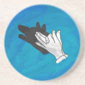 ウルフオンブルー コースター (正面)