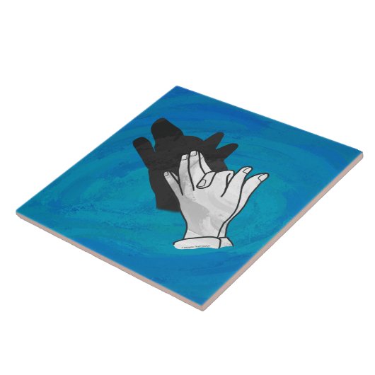 ウルフオンブルー タイル (側面)