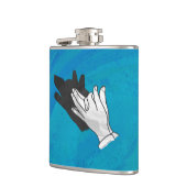 ウルフオンブルー フラスク (左)