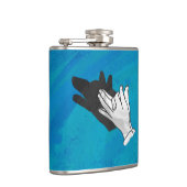 ウルフオンブルー フラスク (右)