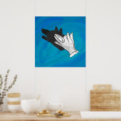 ウルフオンブルー ポスター (キッチン)