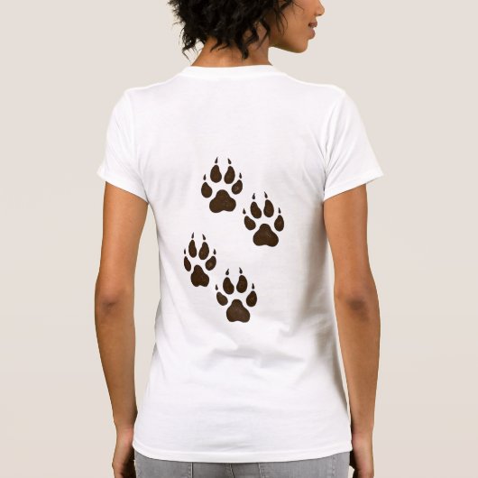 ウルフカッブトラック Tシャツ (裏面)