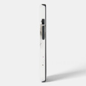 ウルフカラフルと花模様水色自然 Case-Mate iPhoneケース (裏面 / 左)