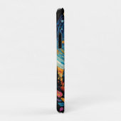 ウルフカラフルモザイクイラストレーション威厳のある Case-Mate iPhoneケース (裏面/右)