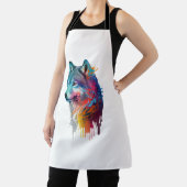 ウルフカラフル エプロン (インサイチュ)