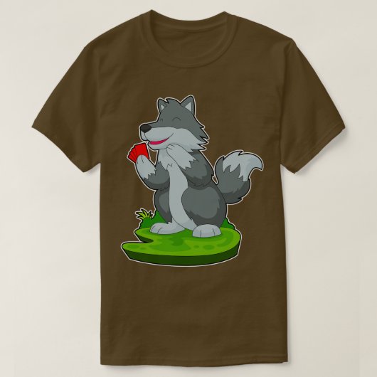 ウルフカード Tシャツ (デザイン正面)