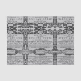 ウルフガン♥グ·アマデウス·モーツァルト·ヘルツ·オペル·コシ·ファン·トゥッテ 薄葉紙