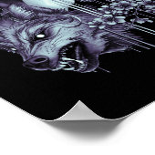 ウルフガールとスカル ポスター (角)