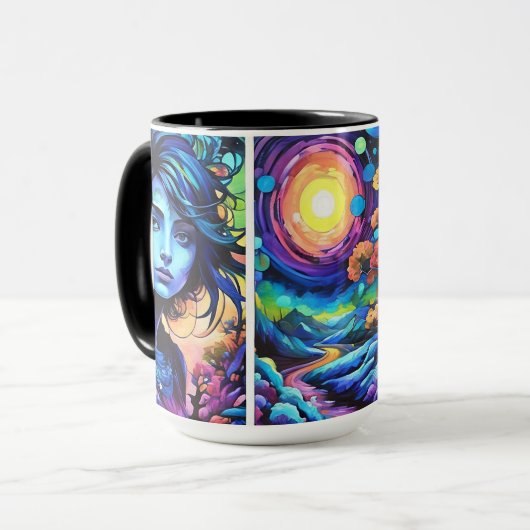 ウルフガール マグカップ (正面左)