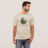ウルフキャビン:やさしいオオカミTシャツ Tシャツ (正面フル)