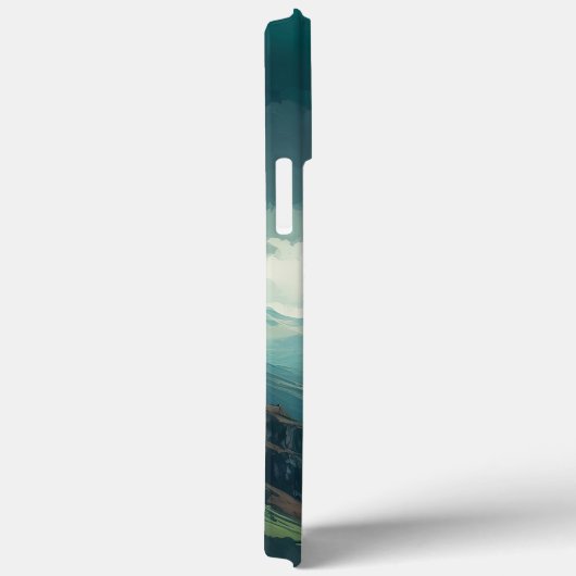 ウルフキング Case-Mate iPhoneケース (裏面 / 右)