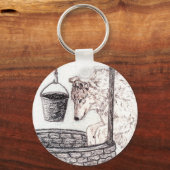 ウルフキーチェーンザ・ウェル キーホルダー (正面)