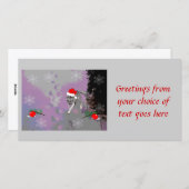 ウルフクリスマス シーズンカード (正面/裏面)