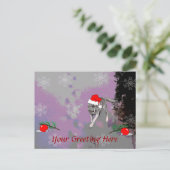 ウルフクリスマス シーズンポストカード (スタンド正面)